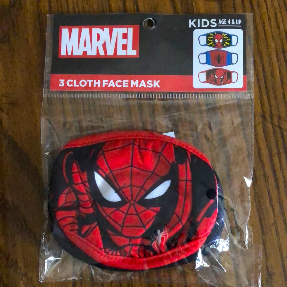 Kids Spiderman face mask bundle